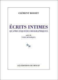 Ecrits intimes : quatre esquisses biographiques. Voir Minorque