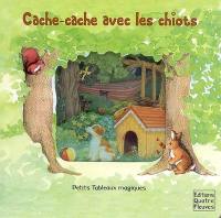 Cache-cache avec les chiots