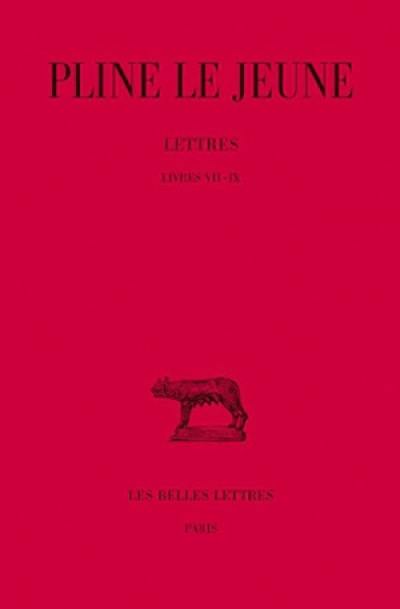 Lettres. Vol. 3. Livres VII-IX