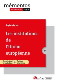 Les institutions de l'Union européenne