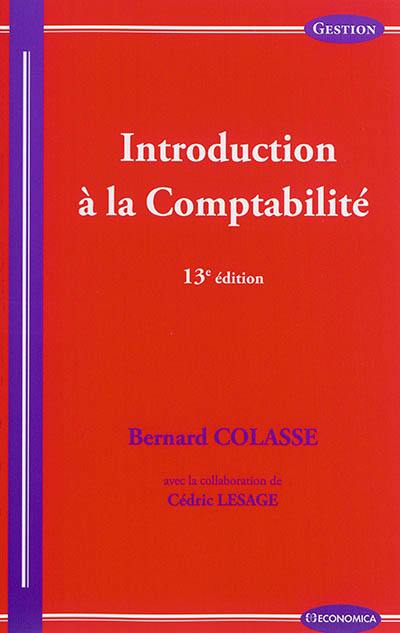 Introduction à la comptabilité