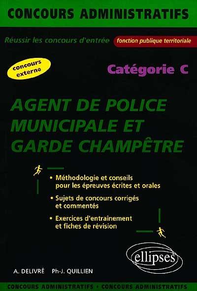 Agent de police municipale et garde champêtre