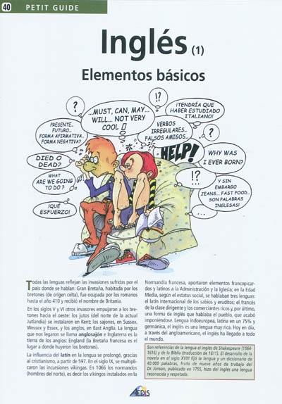 Inglès : elementos basicos