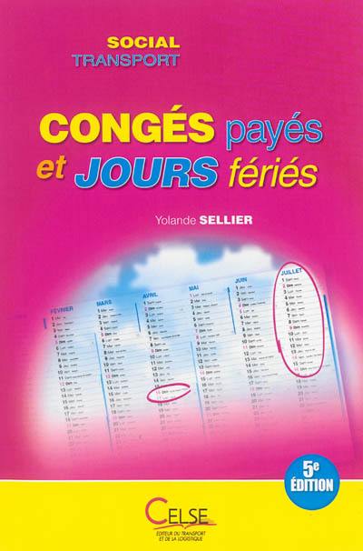 Congés payés et jours fériés