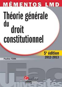 Théorie générale du droit constitutionnel