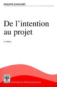 De l'intention au projet