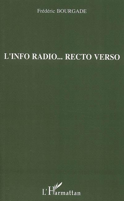 Info radio... recto verso