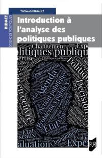 Introduction à l'analyse des politiques publiques