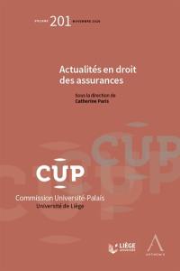 Actualités en droit des assurances