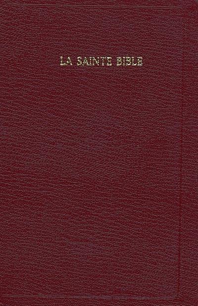 La Sainte Bible