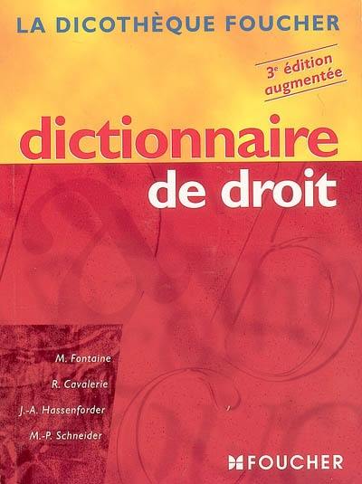 Dictionnaire de droit