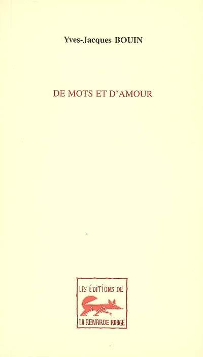 De mots et d'amour