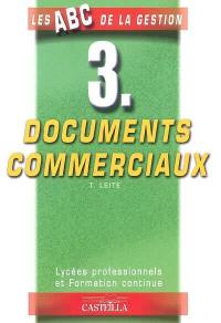 Documents commerciaux : lycées professionnels et formation continue