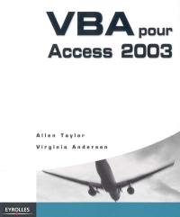 VBA pour Access 2003