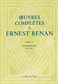 Oeuvres complètes. Vol. 10. Correspondance. Etudes religieuses. Oeuvres posthumes