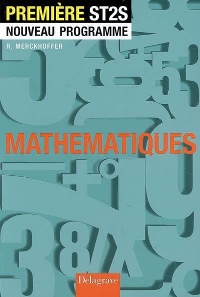 Mathématiques première ST2S : nouveau programme