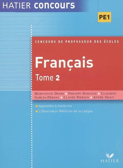 Français, PE1. Vol. 2