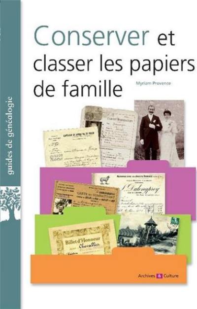 Conserver et classer les papiers de famille