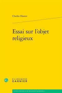 Essai sur l'objet religieux