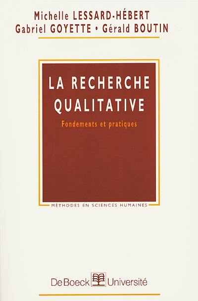 La recherche qualitative : fondements et pratiques