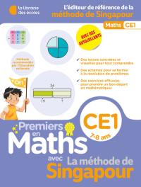 Premiers en maths avec la méthode de Singapour, CE1, 7-8 ans