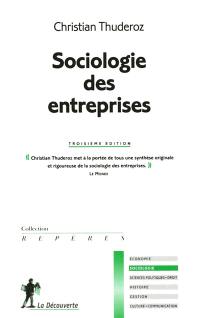 Sociologie des entreprises