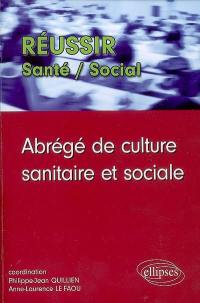 Abrégé de culture sanitaire et sociale