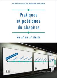 Pratiques et poétiques du chapitre : du XIXe au XXIe siècle