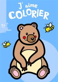 J'aime colorier (2-4 ans) (Ours brun)