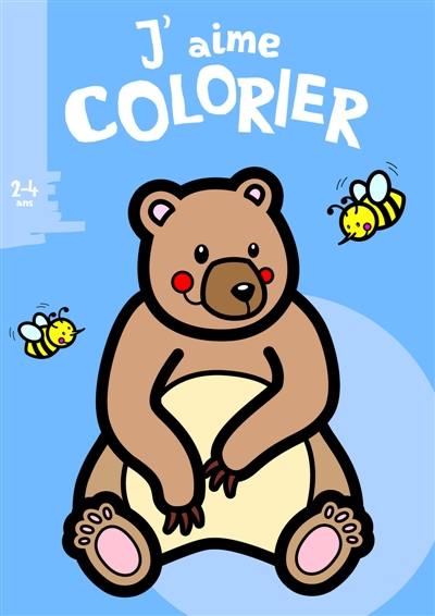 J'aime colorier (2-4 ans) (Ours brun)