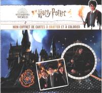 Harry Potter : mon coffret de cartes à gratter et à colorier