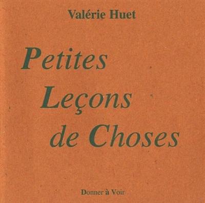 Petites leçons de choses