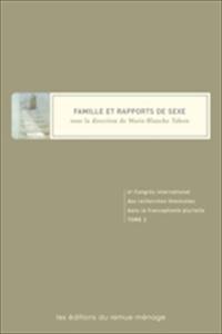 Famille et rapports de sexe 2