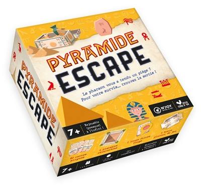 Pyramide escape : le pharaon vous a tendu un piège ? : pour votre survie... trouvez la sortie !