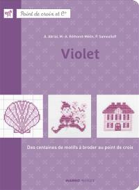 Violet : des centaines de motifs à broder au point de croix