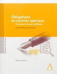 Obligations et contrats spéciaux : principaux textes juridiques