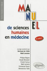 Manuel de sciences humaines en médecine