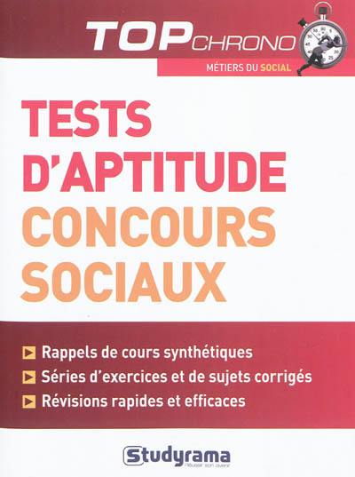 Tests d'aptitude concours sociaux