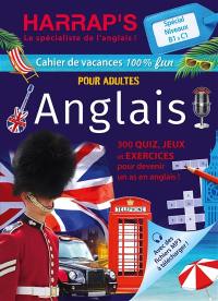 Cahier de vacances anglais Harrap's : adultes