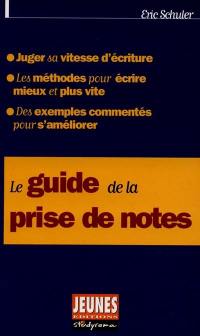 Le guide de la prise de notes