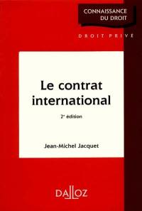 Le contrat international