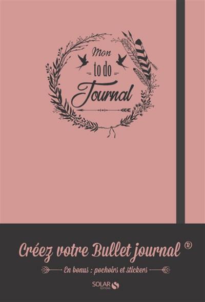 Mon to do journal