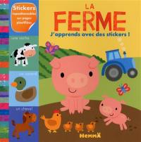 La ferme : j'apprends avec des stickers !