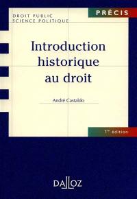 Introduction historique au droit