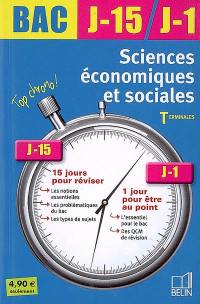 Sciences économiques et sociales terminales