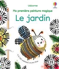 Le jardin : ma première peinture magique