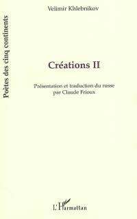 Créations. Vol. 2