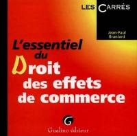 L'essentiel du droit des effets de commerce