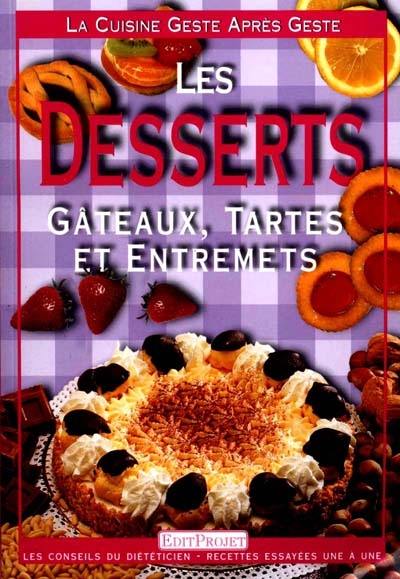 Les desserts