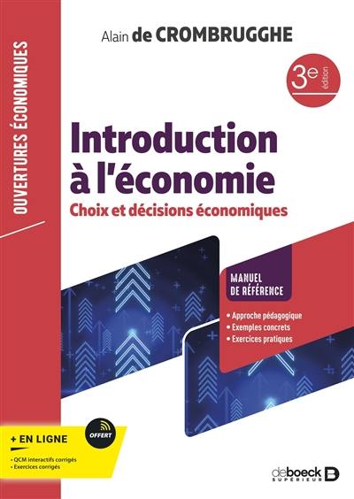 Introduction aux principes de l'économie : choix et décisions économiques